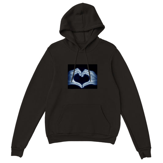 X-ray Hands Heart Unisex Classic Pullover Hoodie