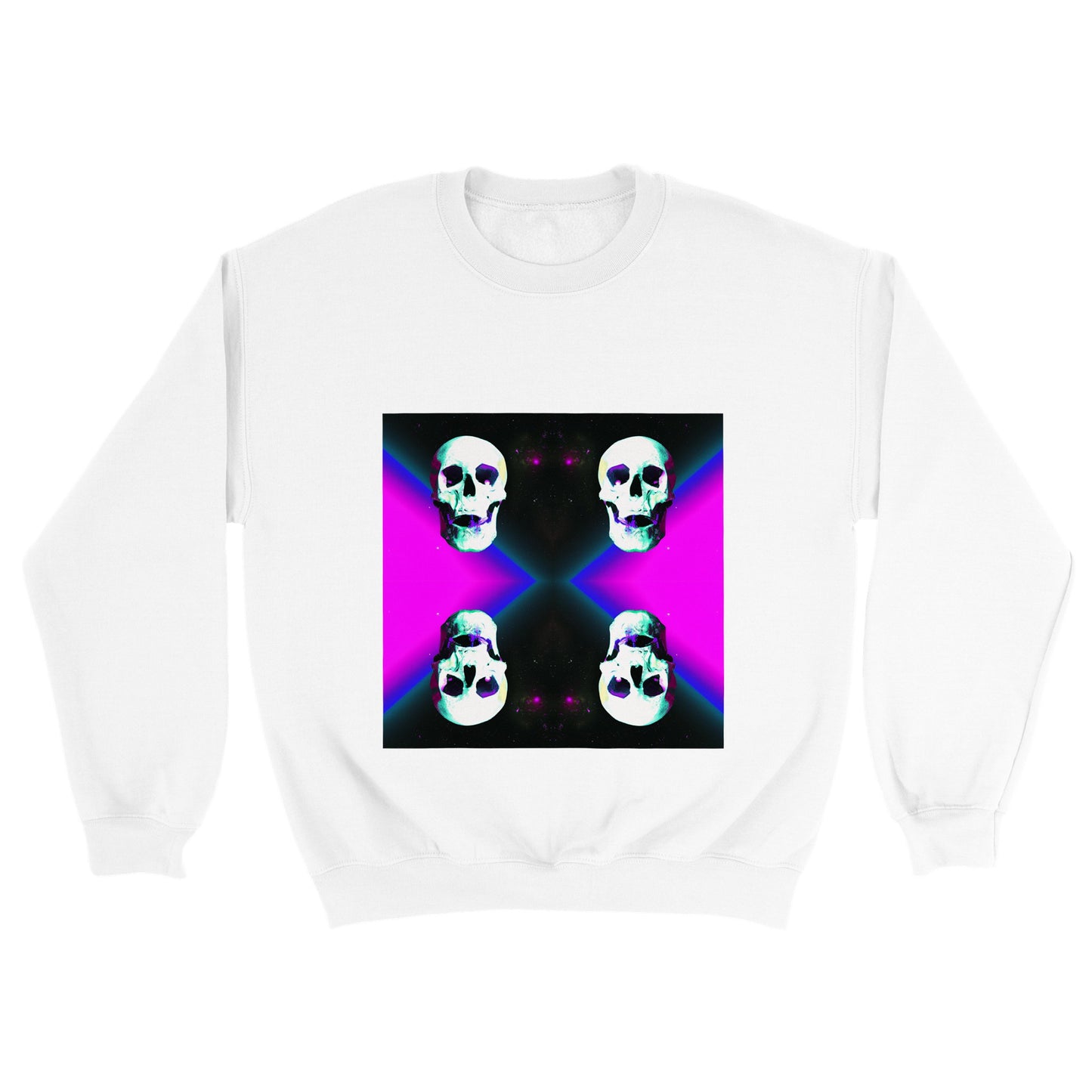 Nebula Skull 2 Unisex Classic Crewneck Sweatshirt