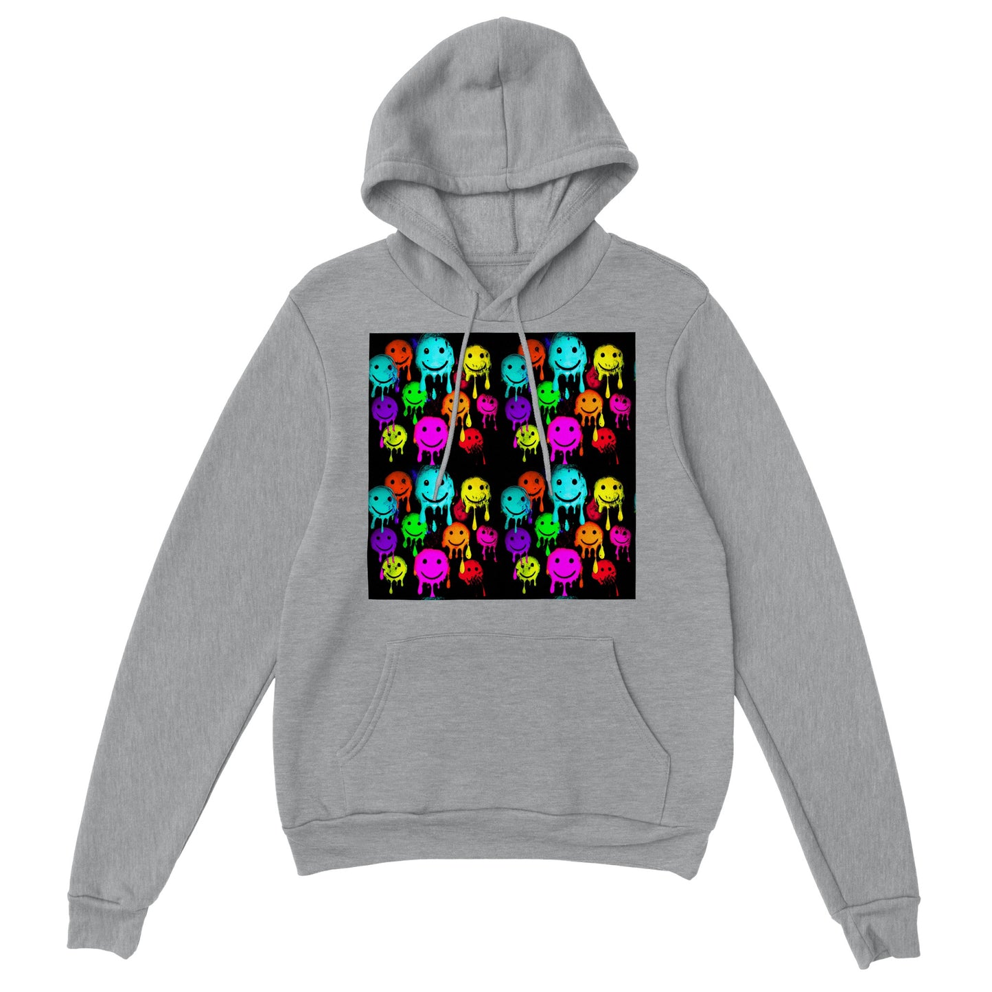 Spray Paint Smile Unisex Classic Pullover Hoodie