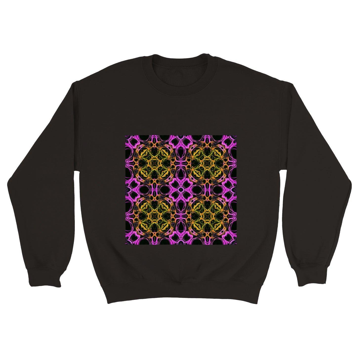 Psychedelia Honeycomb Unisex Classic Crewneck Sweatshirt