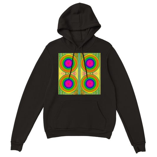 Psychedelia Dimension Neon Burn Unisex Classic Pullover Hoodie