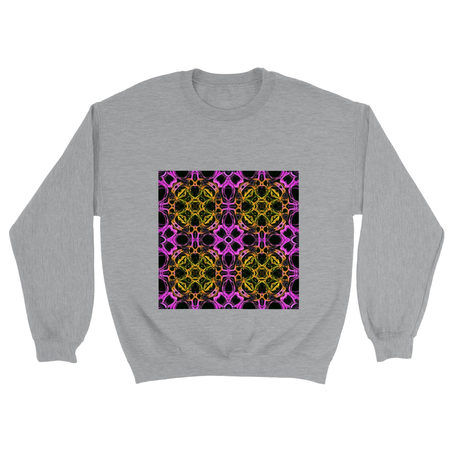 Psychedelia Honeycomb Unisex Classic Crewneck Sweatshirt