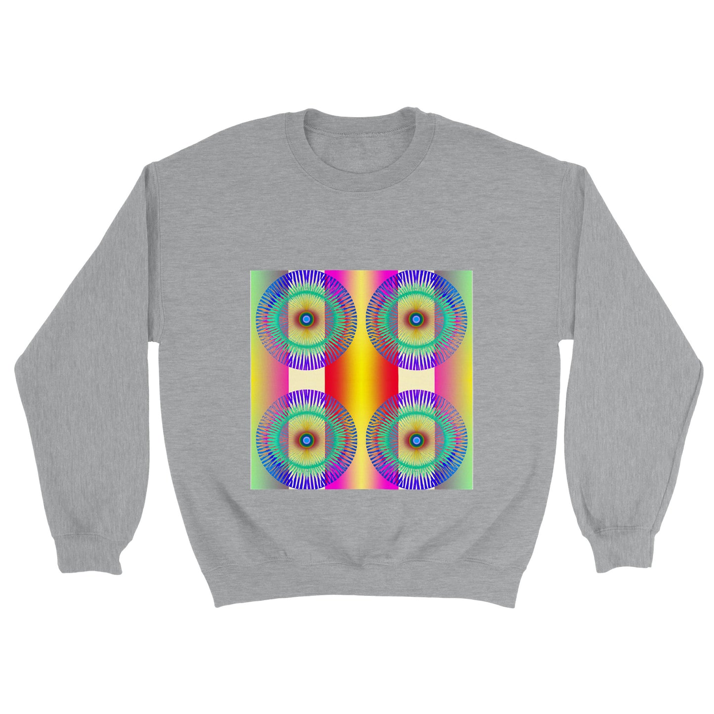 Psychedelia Iris Unisex Classic Crewneck Sweatshirt